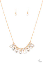 Load image into Gallery viewer, Paparazzi- Sparkly Ever After Gold Necklace
