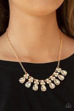 Load image into Gallery viewer, Paparazzi- Sparkly Ever After Gold Necklace
