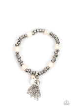 Load image into Gallery viewer, Paparazzi- Whimsically Wanderlust White Bracelet
