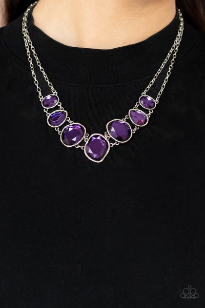 Papparazzi- Absolute Admiration Purple Necklace