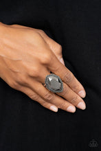 Load image into Gallery viewer, Papparazzi- Avant-GRANDEUR Silver Ring

