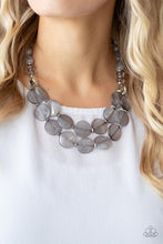 Load image into Gallery viewer, Paparazzi- Beach Day Demure Silver Necklace
