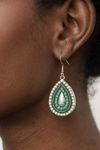 Load image into Gallery viewer, Paparazzi- Beaded Bonanza Green Earring
