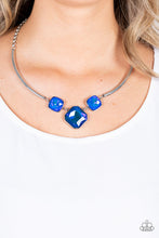 Load image into Gallery viewer, Paparazzi- Divine IRIDESCENCE Blue Necklace
