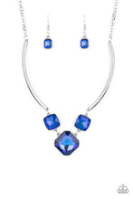Load image into Gallery viewer, Paparazzi- Divine IRIDESCENCE Blue Necklace
