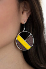 Load image into Gallery viewer, Paparazzi- Don&#39;t Be MODest Yellow Earring
