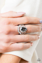 Load image into Gallery viewer, Paparazzi- Elegantly Cosmopolitan Silver Ring
