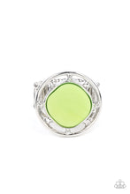 Load image into Gallery viewer, Paparazzi- Encompassing Pearlescence Green Ring
