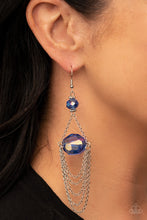 Load image into Gallery viewer, Paparazzi- Ethereally Extravagant Blue Earring
