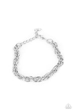 Load image into Gallery viewer, Paparazzi- Executive Exclusive Silver Bracelet
