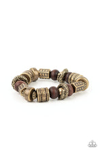 Load image into Gallery viewer, Paparazzi- Exploring The Elements Brass Bracelet
