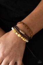 Load image into Gallery viewer, Paparazzi- Far Out Wayfair Yellow Urban Bracelet
