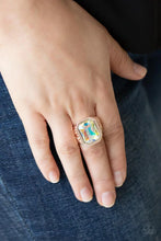 Load image into Gallery viewer, Paparazzi- Galaxy Goddess Rose Gold Ring
