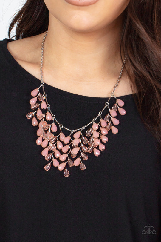 Paparazzi- Garden Fairytale Pink Necklace