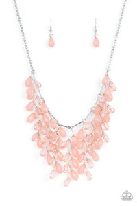 Paparazzi- Garden Fairytale Pink Necklace