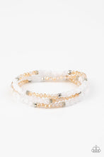 Load image into Gallery viewer, Paparazzi- How Does Your Garden GLOW White Bracelet
