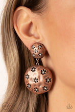 Load image into Gallery viewer, Paparazzi- Industrial Fairytale Copper Clip-On Earring
