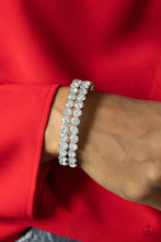 Load image into Gallery viewer, Paparazzi- Megawatt Majesty White Bracelet
