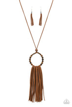 Load image into Gallery viewer, Paparazzi- Namaste Mama Brown Necklace
