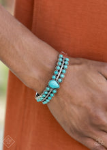 Load image into Gallery viewer, Paparazzi- Nature Resort Blue Bracelet
