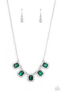 Paparazzi- Next Level Luster Green Necklace