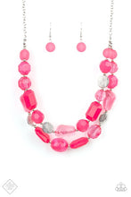 Load image into Gallery viewer, Paparazzi- Oceanic Opulence Pink Necklace
