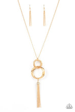 Load image into Gallery viewer, Paparazzi- Orbiting Splendor Gold Necklace
