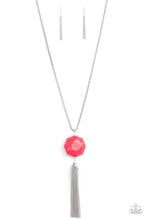 Load image into Gallery viewer, Paparazzi- Prismatically Polygon Pink Necklace
