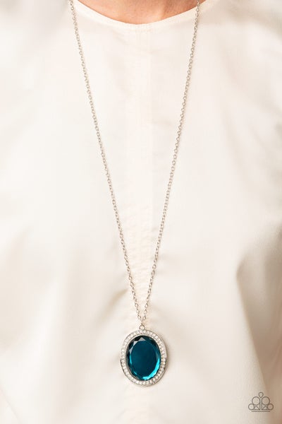 Paparazzi- REIGN Them In Blue Necklace