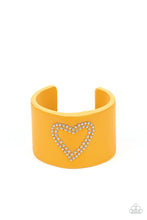 Load image into Gallery viewer, Paparazzi- Rodeo Romance Yellow Bracelet
