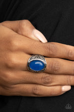 Load image into Gallery viewer, Paparazzi- Sedona Dream Blue Ring
