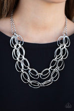 Load image into Gallery viewer, Paparazzi- Status Quo Silver Necklace
