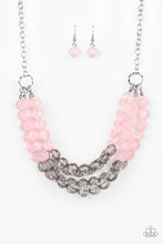 Load image into Gallery viewer, Paparazzi- Summer Ice Pink Necklace
