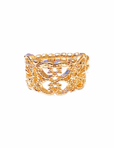 Paparazzi- Tell Me How You Really FRILL Rose Gold Ring