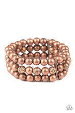 Load image into Gallery viewer, Paparazzi- Trail Treasure Copper Bracelet
