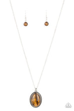 Load image into Gallery viewer, Paparazzi- Tranquil Talisman Brown Necklace

