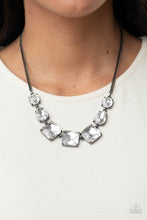 Load image into Gallery viewer, Paparazzi- Unfiltered Confidence Black Necklace
