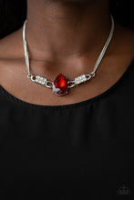 Load image into Gallery viewer, Paparazzi- Way To Make An Entrance Red Necklace
