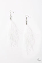 Load image into Gallery viewer, Paparazzi- The SHOWGIRL Next Door White Earring

