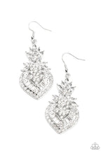 Load image into Gallery viewer, Paparazzi- Royal Hustle White Earring
