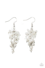 Load image into Gallery viewer, Paparazzi- Bountiful Bouquets White Earring
