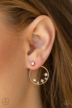 Load image into Gallery viewer, Paparazzi- Double -Take Twinkle Gold Post Earring
